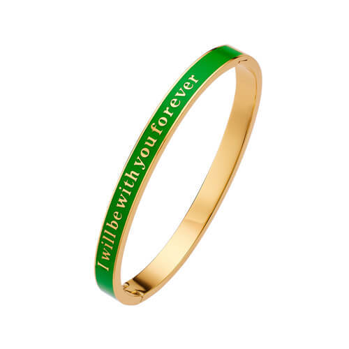 custom made enamel jewelry manufacturers bulk personalized enamel inspirational word engravable bangles wholesale suppliers and vendors websites